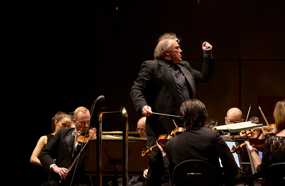 Conductor Jaime Martín and the Melbourne Symphony Orchestra (photograph by Laura Manariti)